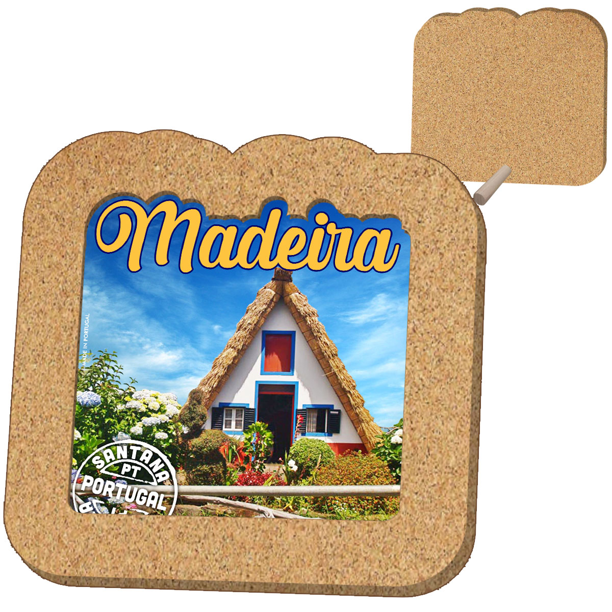 Board with Cork Frame