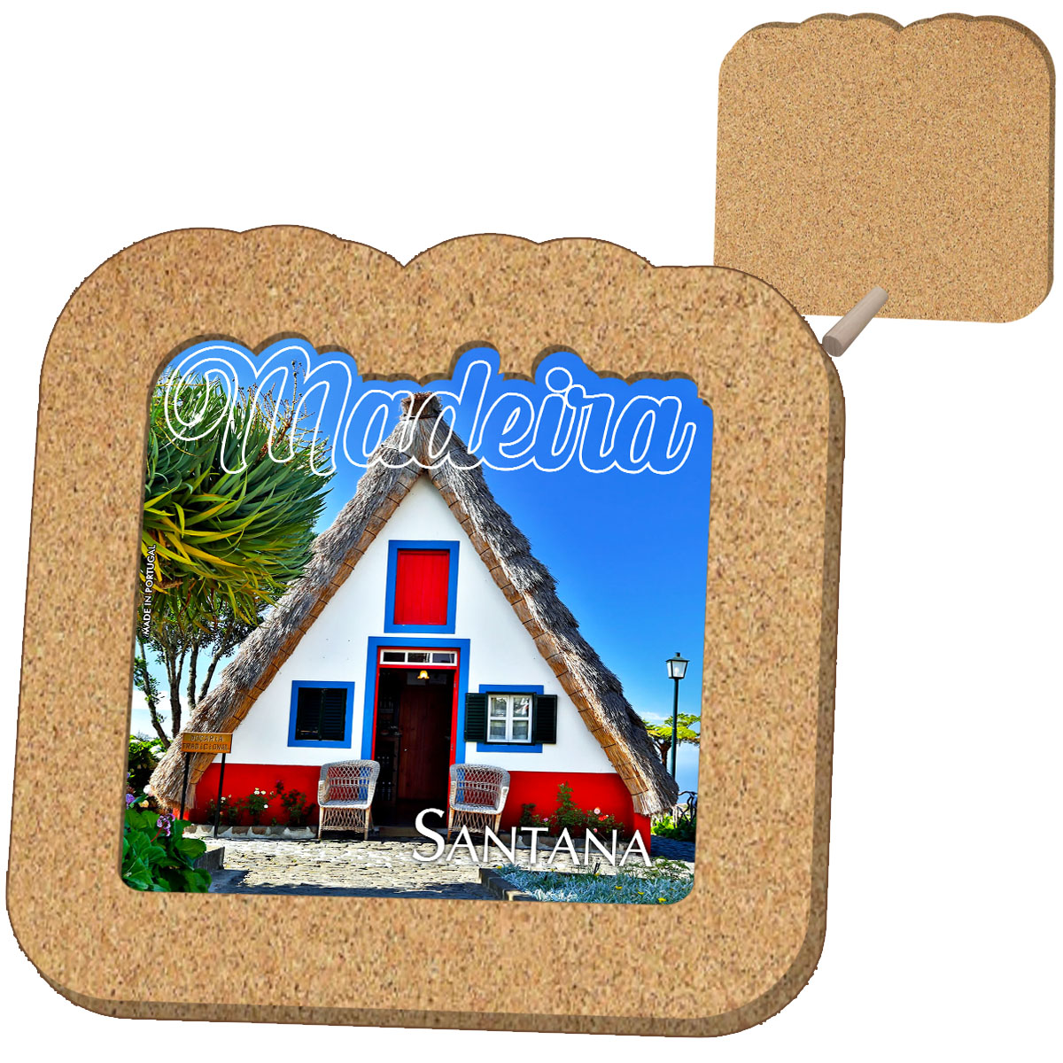 Board with Cork Frame