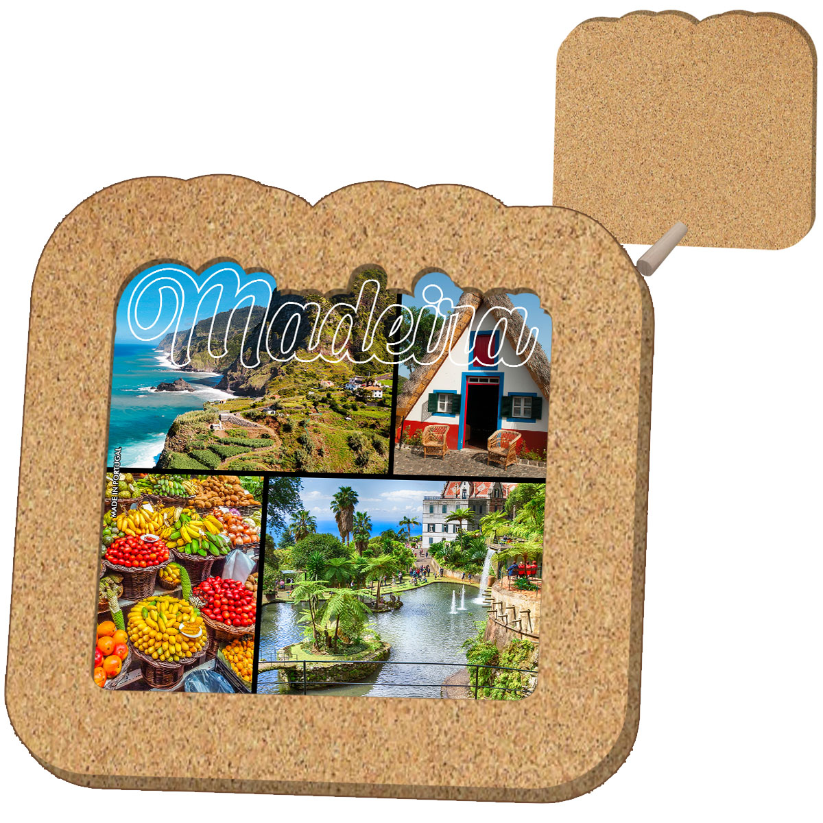 Board with Cork Frame