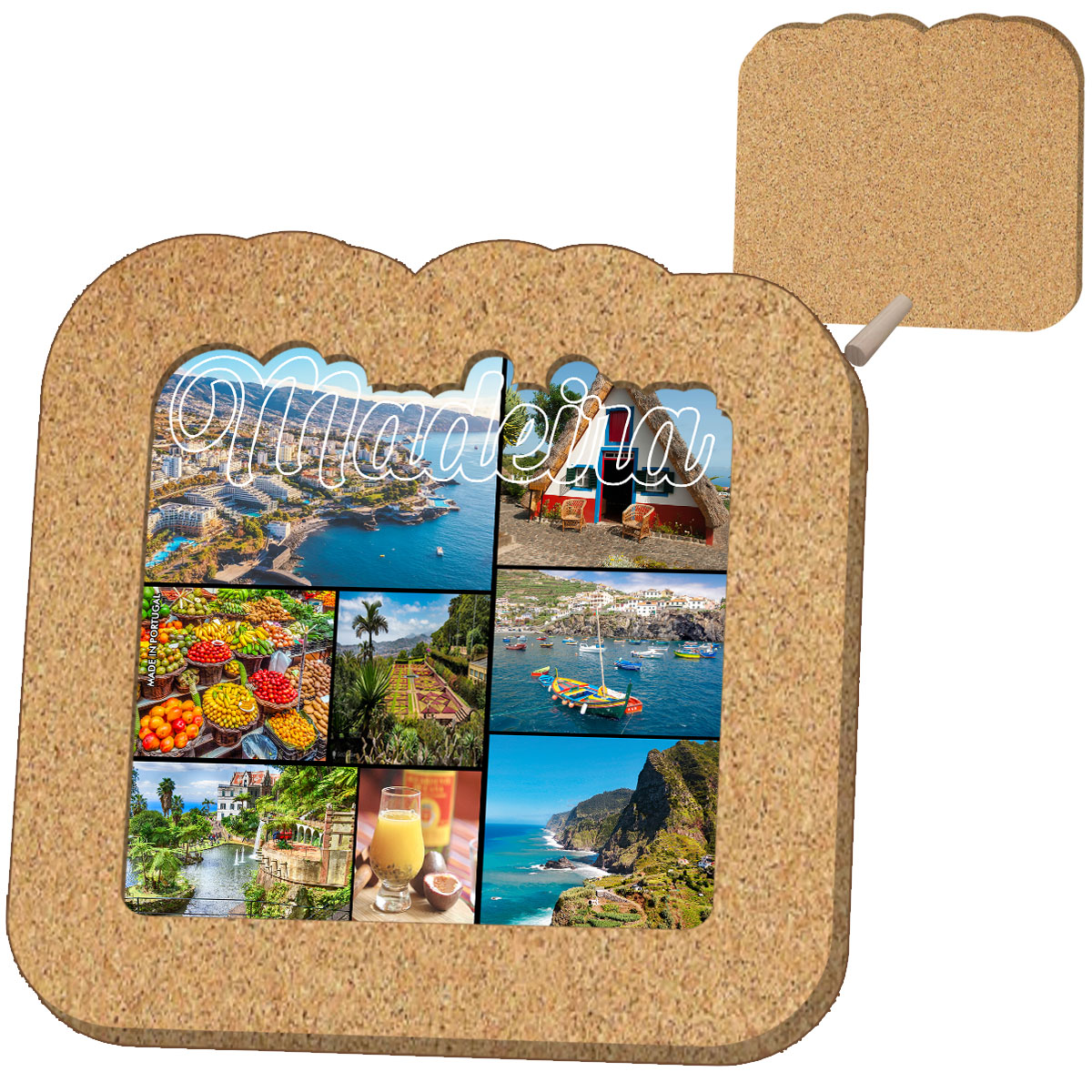 Board with Cork Frame