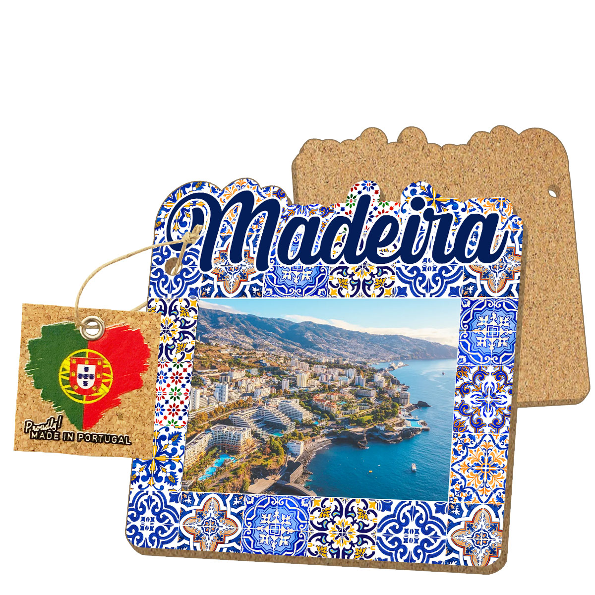 MDF coasters with cork