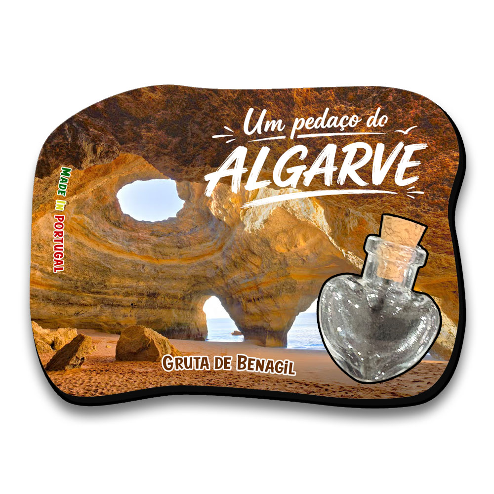 Magnetic Cutout with Bottle