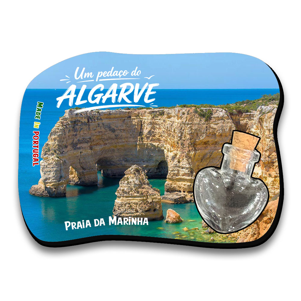 Magnetic Cutout with Bottle