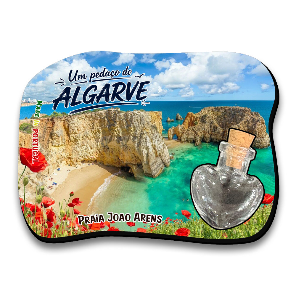 Magnetic Cutout with Bottle