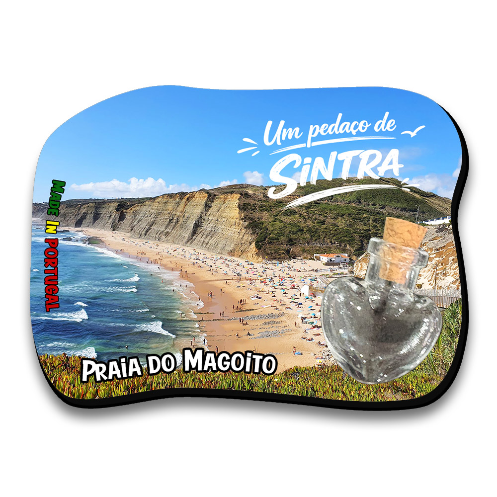 Magnetic Cutout with Bottle