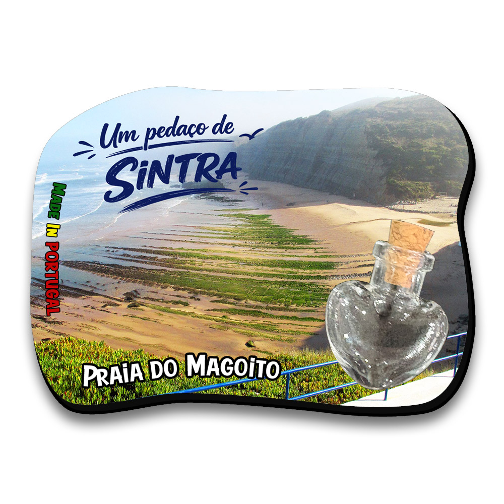 Magnetic Cutout with Bottle