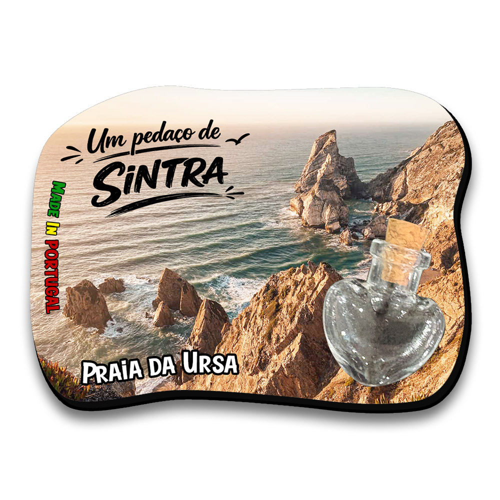 Magnetic Cutout with Bottle