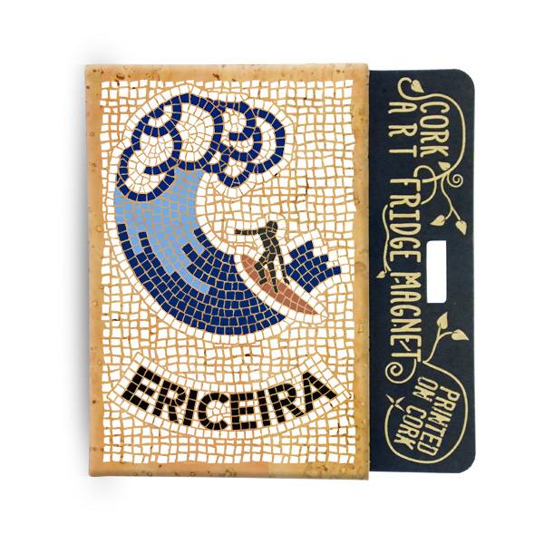  Cork Magnetic rectangular 75x55mm