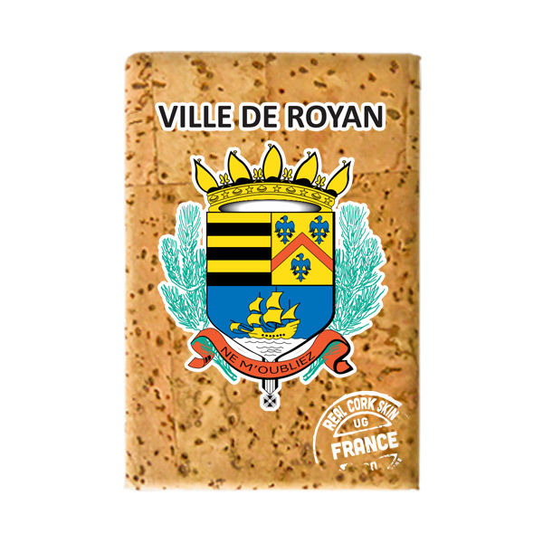  Cork Magnetic rectangular 75x55mm
