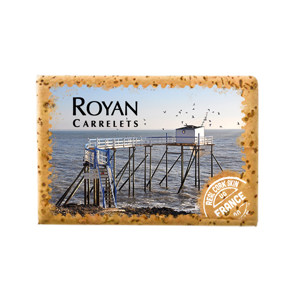  Cork Magnetic rectangular 75x55mm