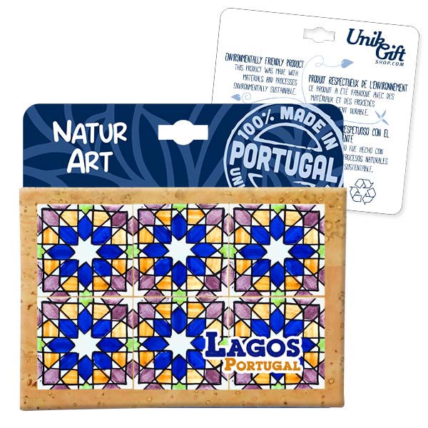  Cork Magnetic rectangular 75x55mm