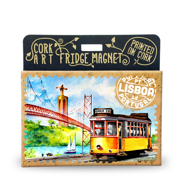  Cork Magnetic rectangular 75x55mm