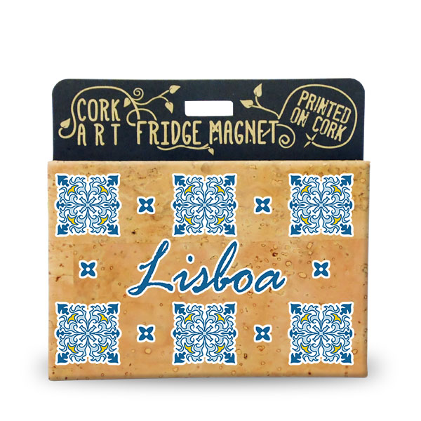  Cork Magnetic rectangular 75x55mm