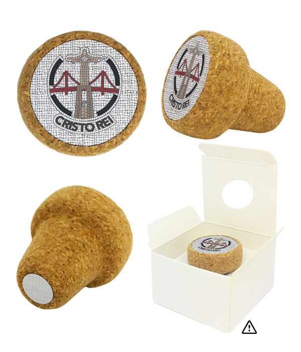 Cork stopper magnetic