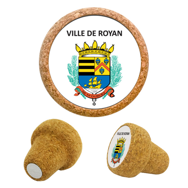 Cork stopper magnetic