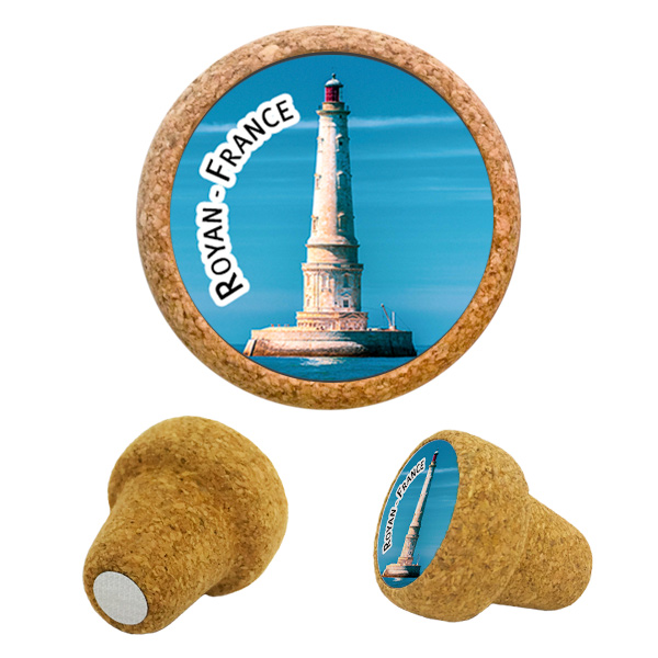 Cork stopper magnetic