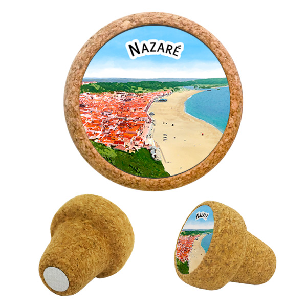 Cork stopper magnetic