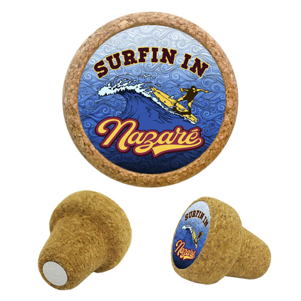 Cork stopper magnetic