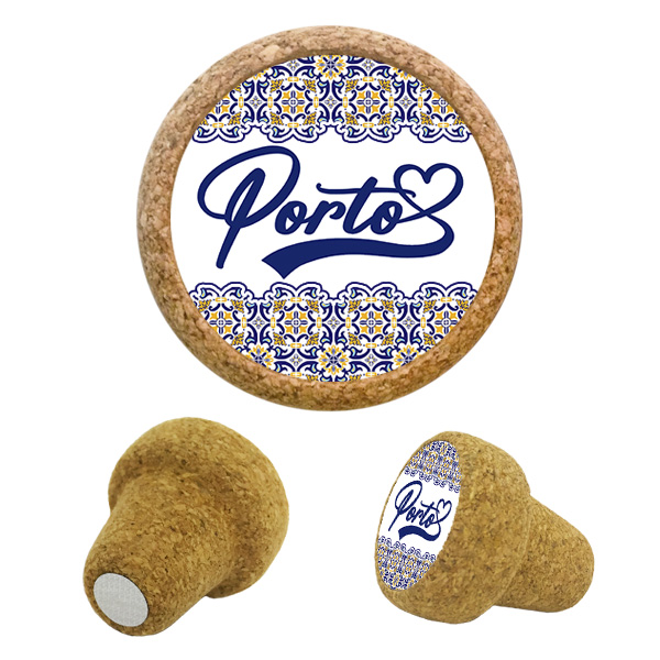 Cork stopper magnetic