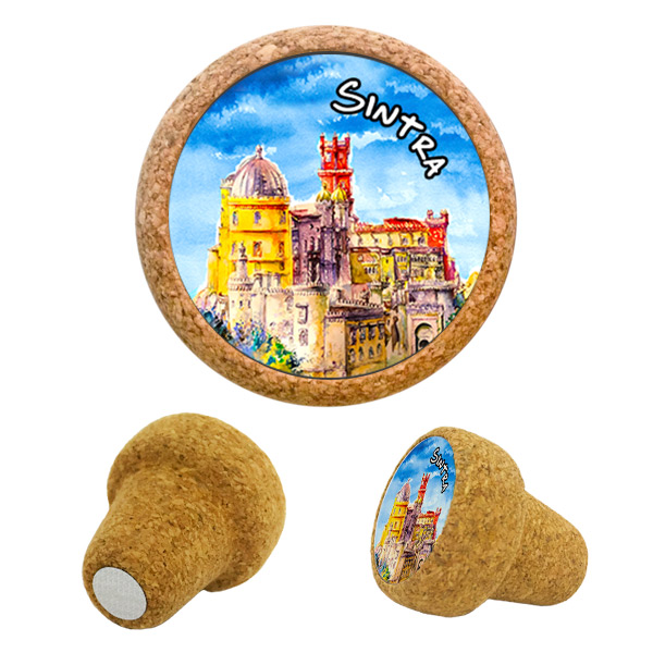 Cork stopper magnetic