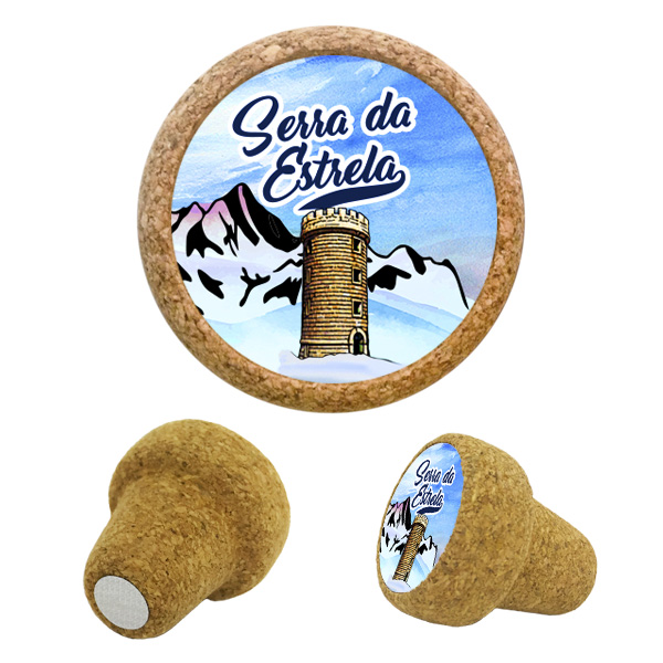 Cork stopper magnetic