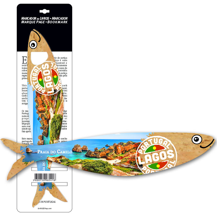 Cork bookmark