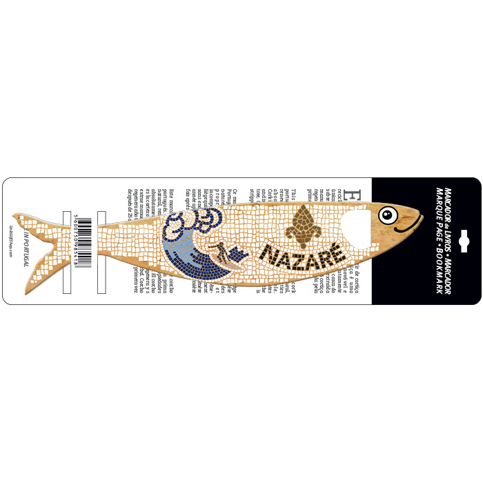 Cork bookmark - Sardin