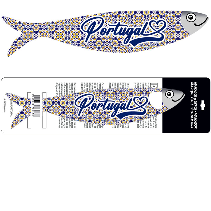 Cork bookmark - Sardin