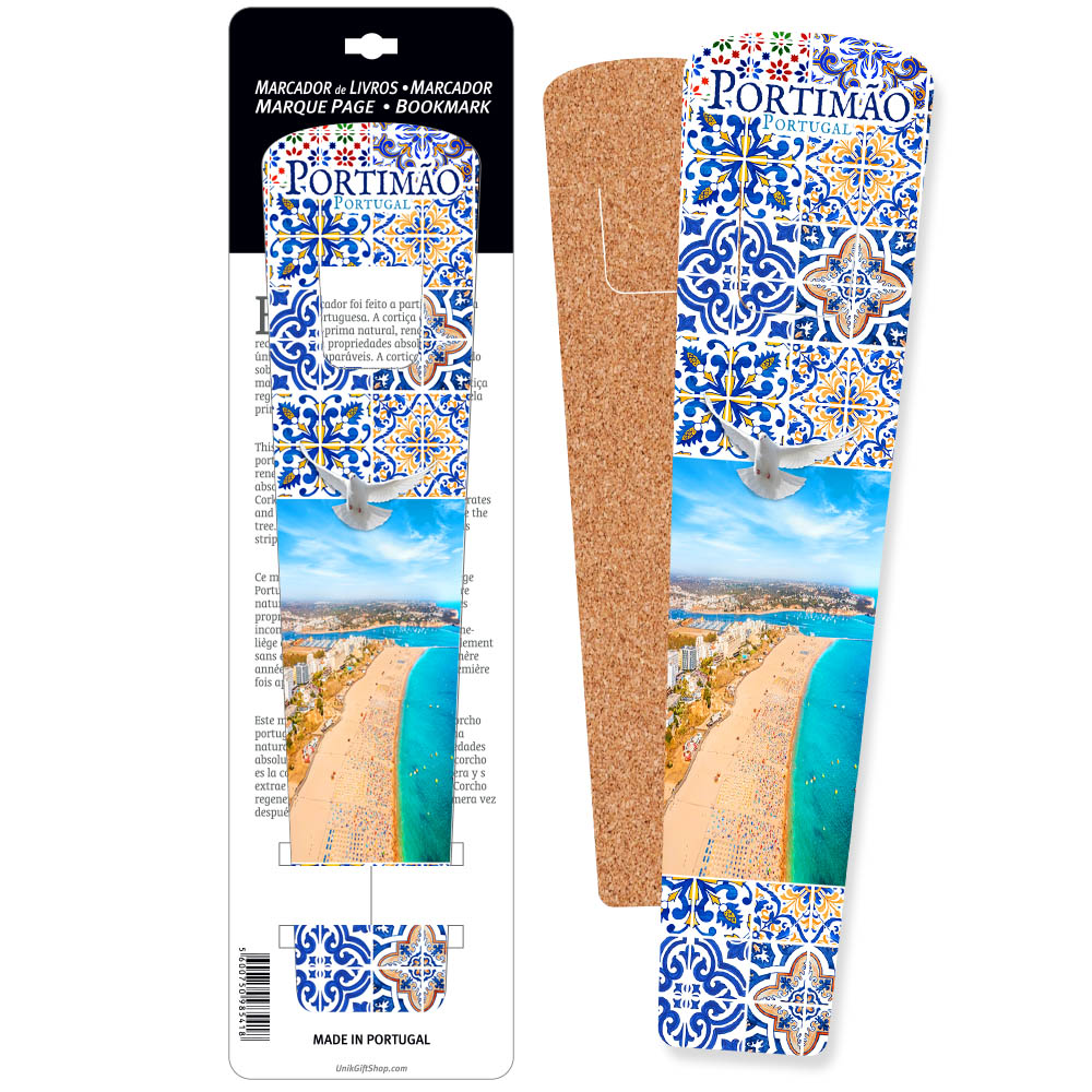 Cork bookmark
