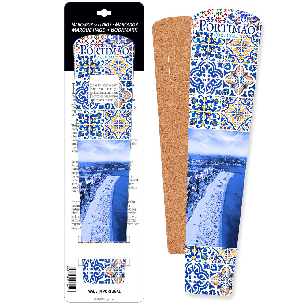 Cork bookmark