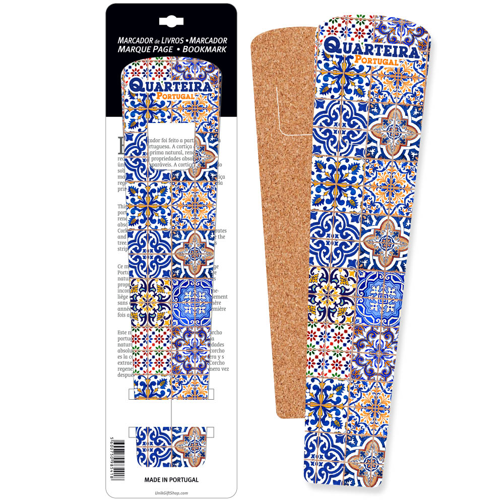 Cork bookmark