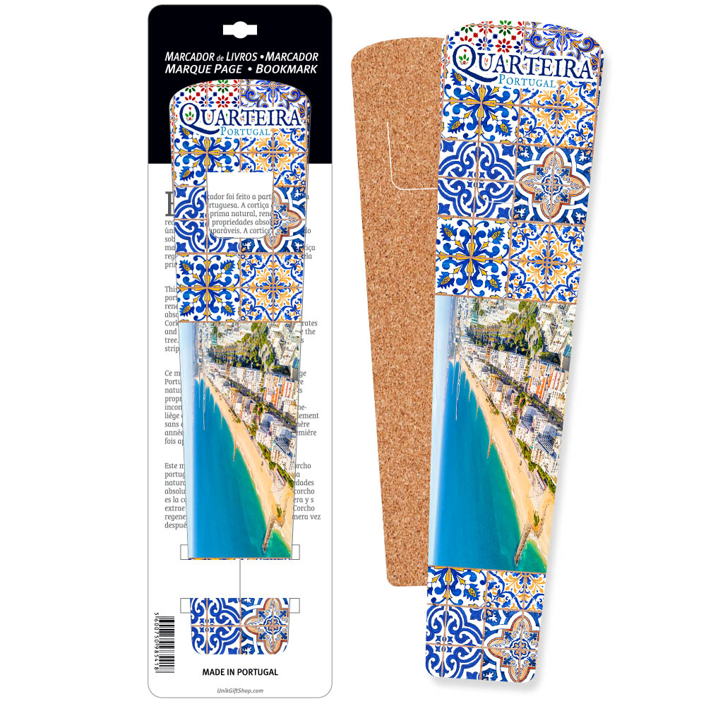Cork bookmark