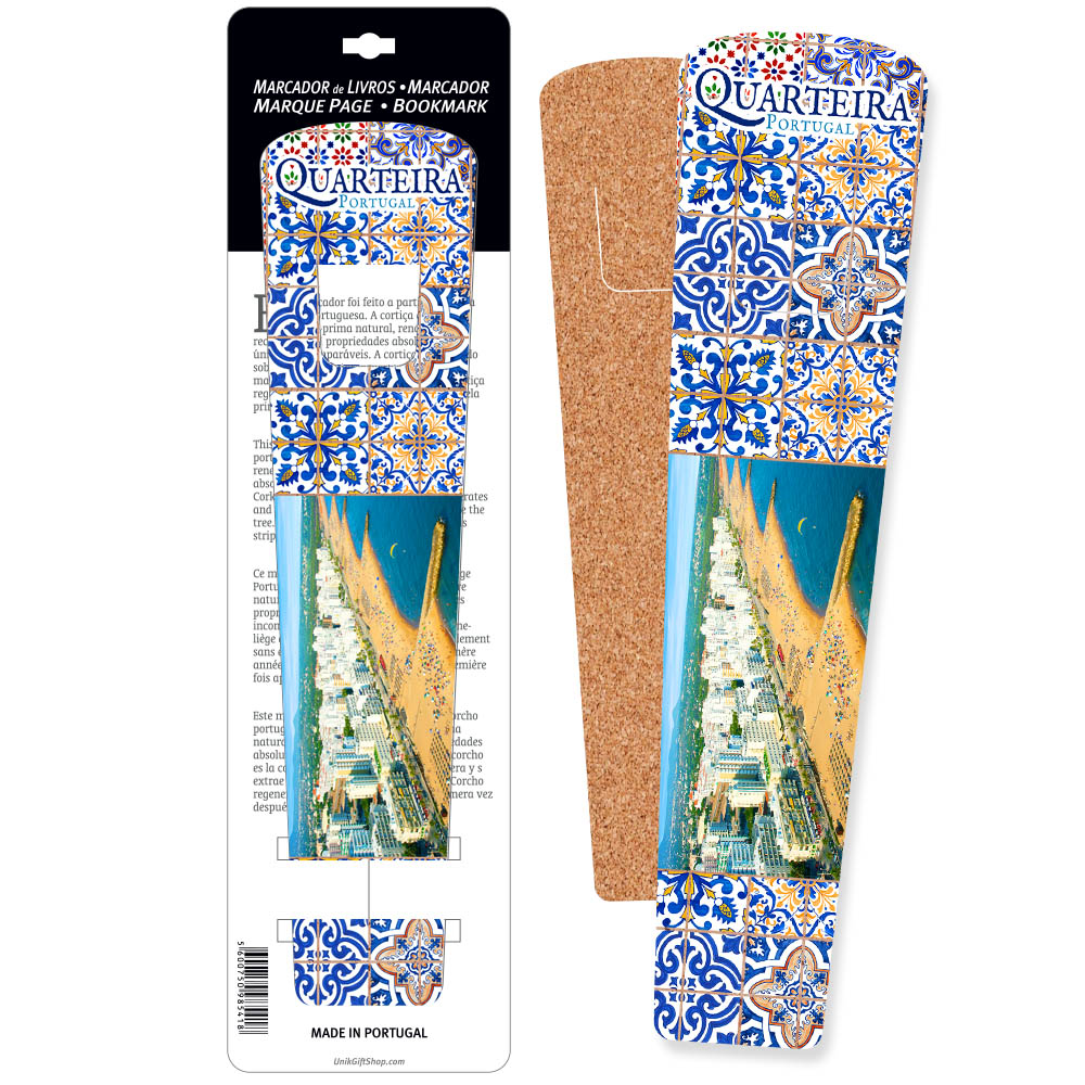 Cork bookmark