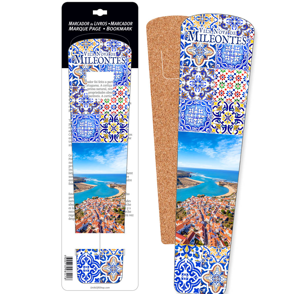 Cork bookmark