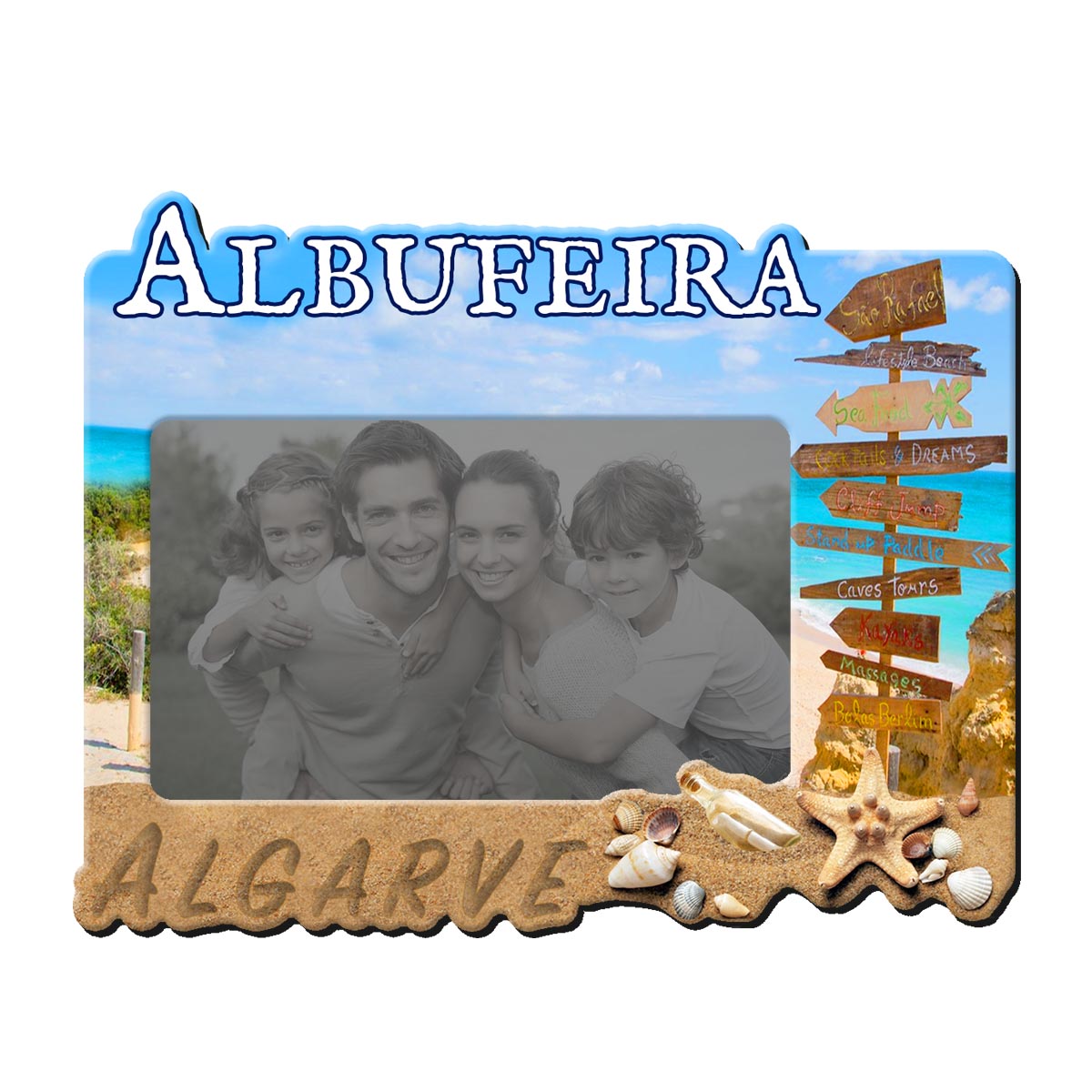 Magnetic photo frame