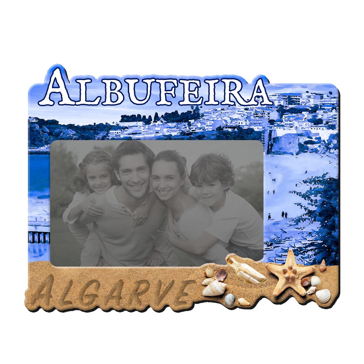 Magnetic photo frame