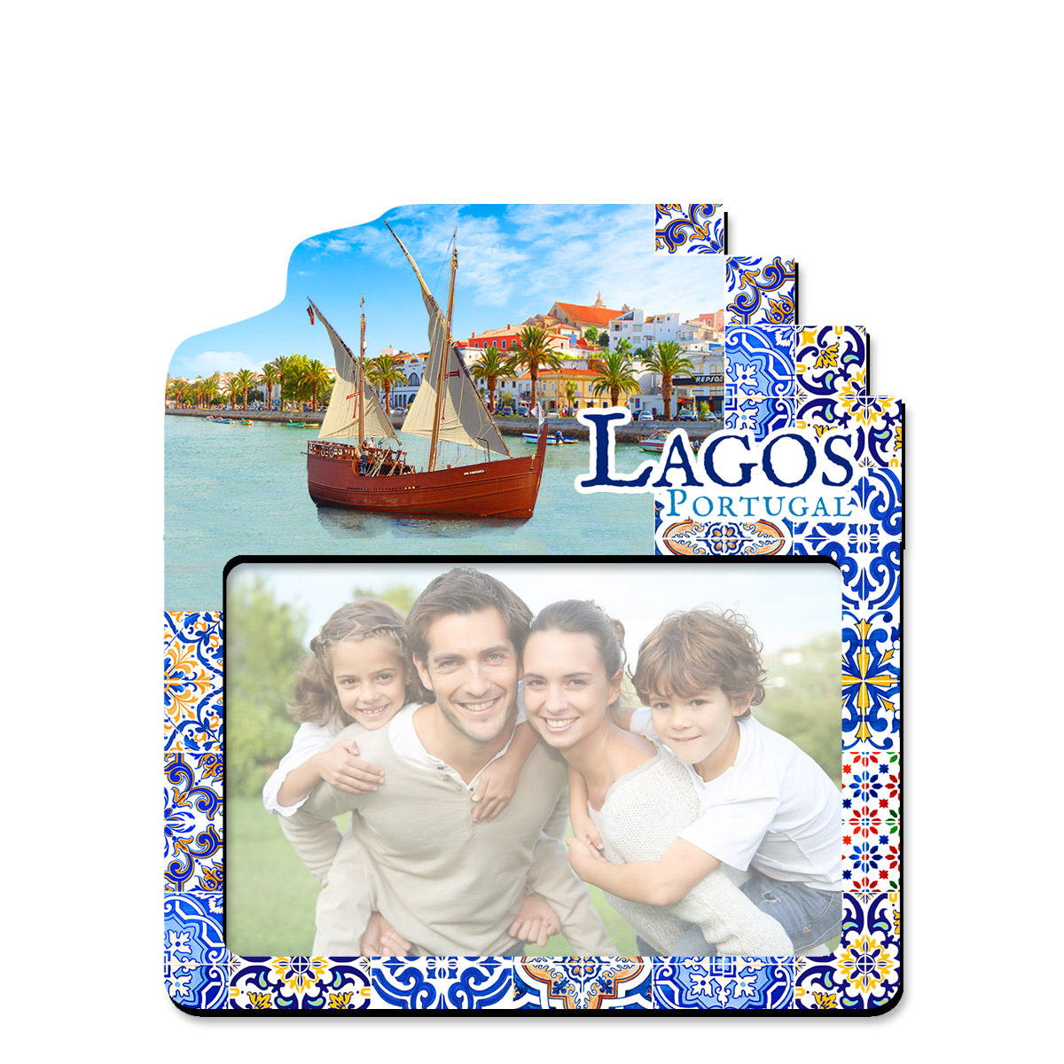 Magnetic photo frame