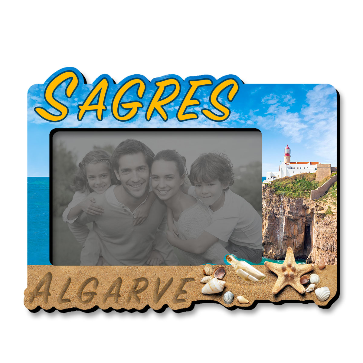 Magnetic photo frame