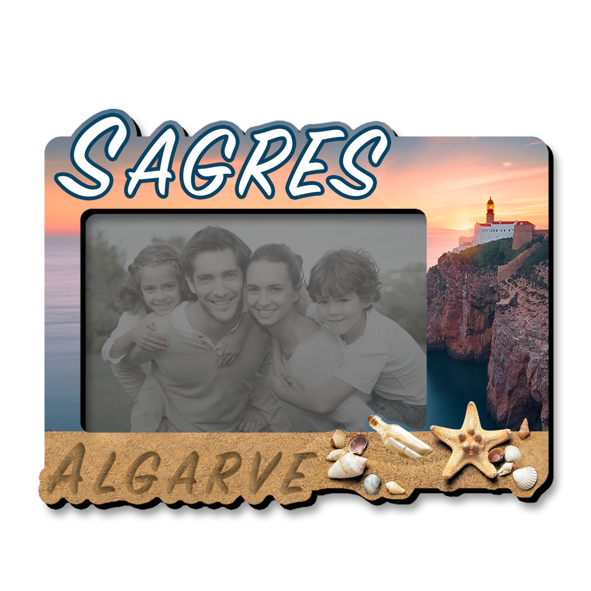 Magnetic photo frame