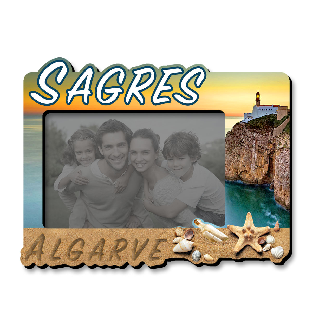 Magnetic photo frame