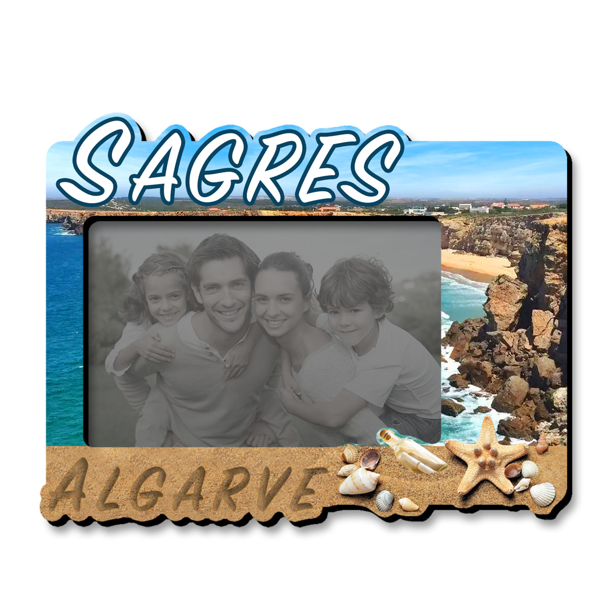 Magnetic photo frame