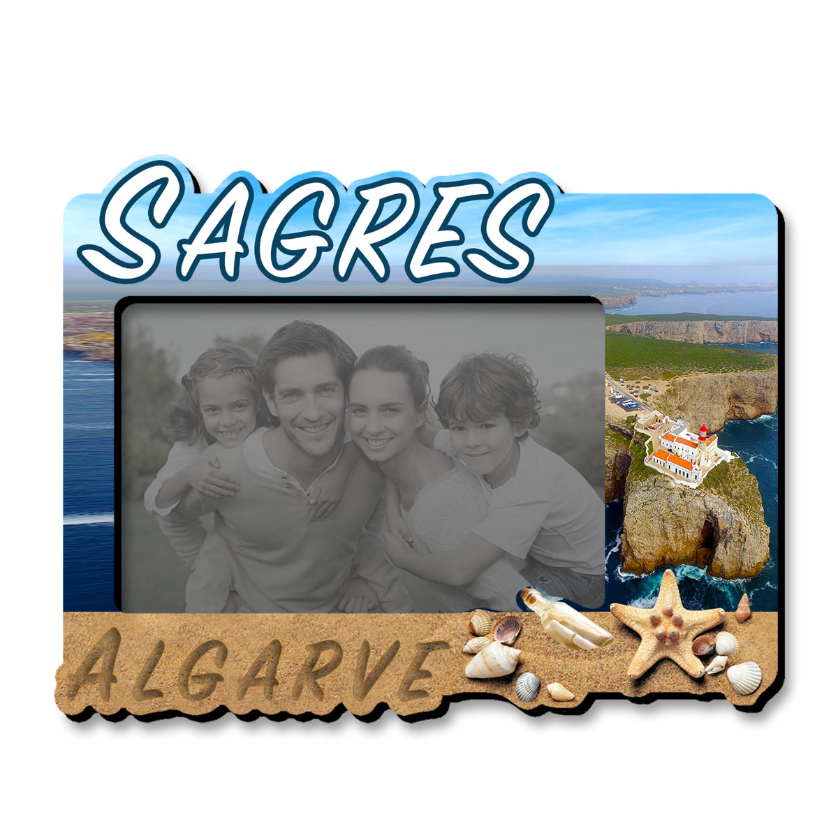 Magnetic photo frame