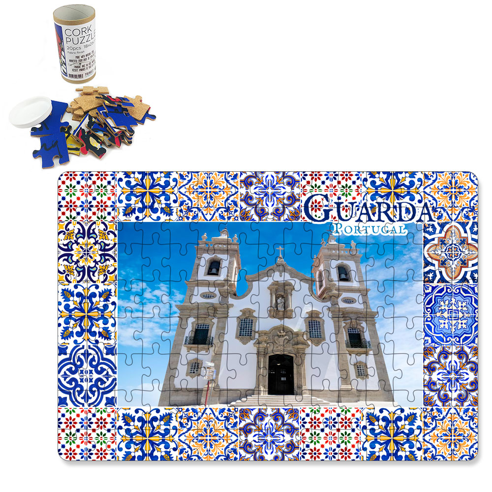 Puzzle with tube box