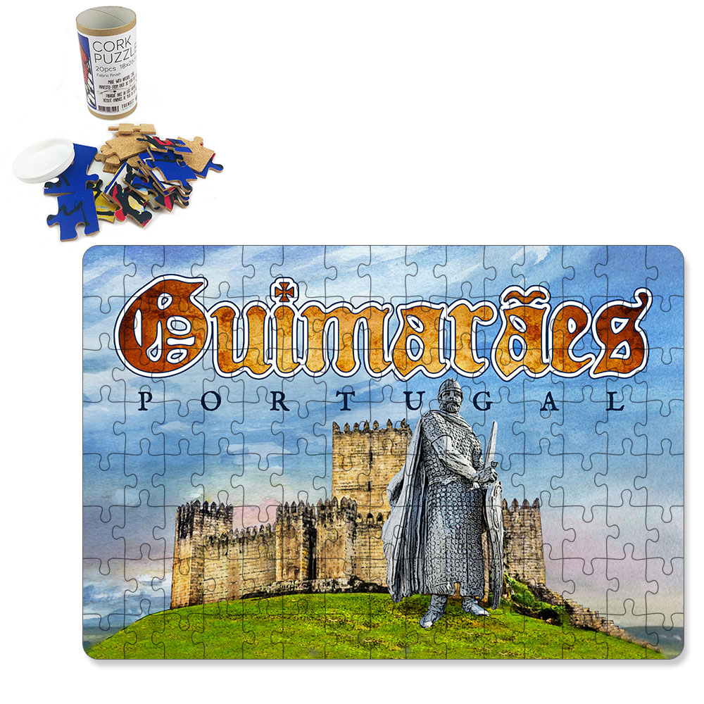 Puzzle with tube box