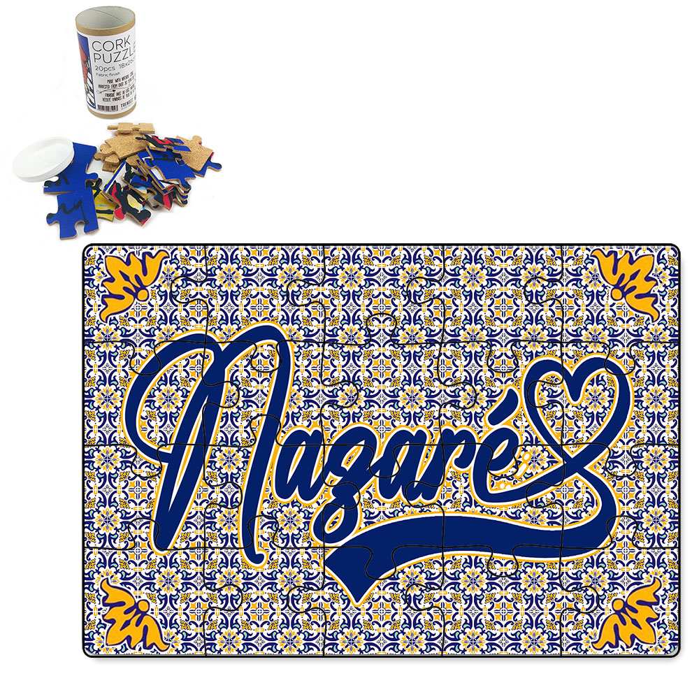 Puzzle with tube box