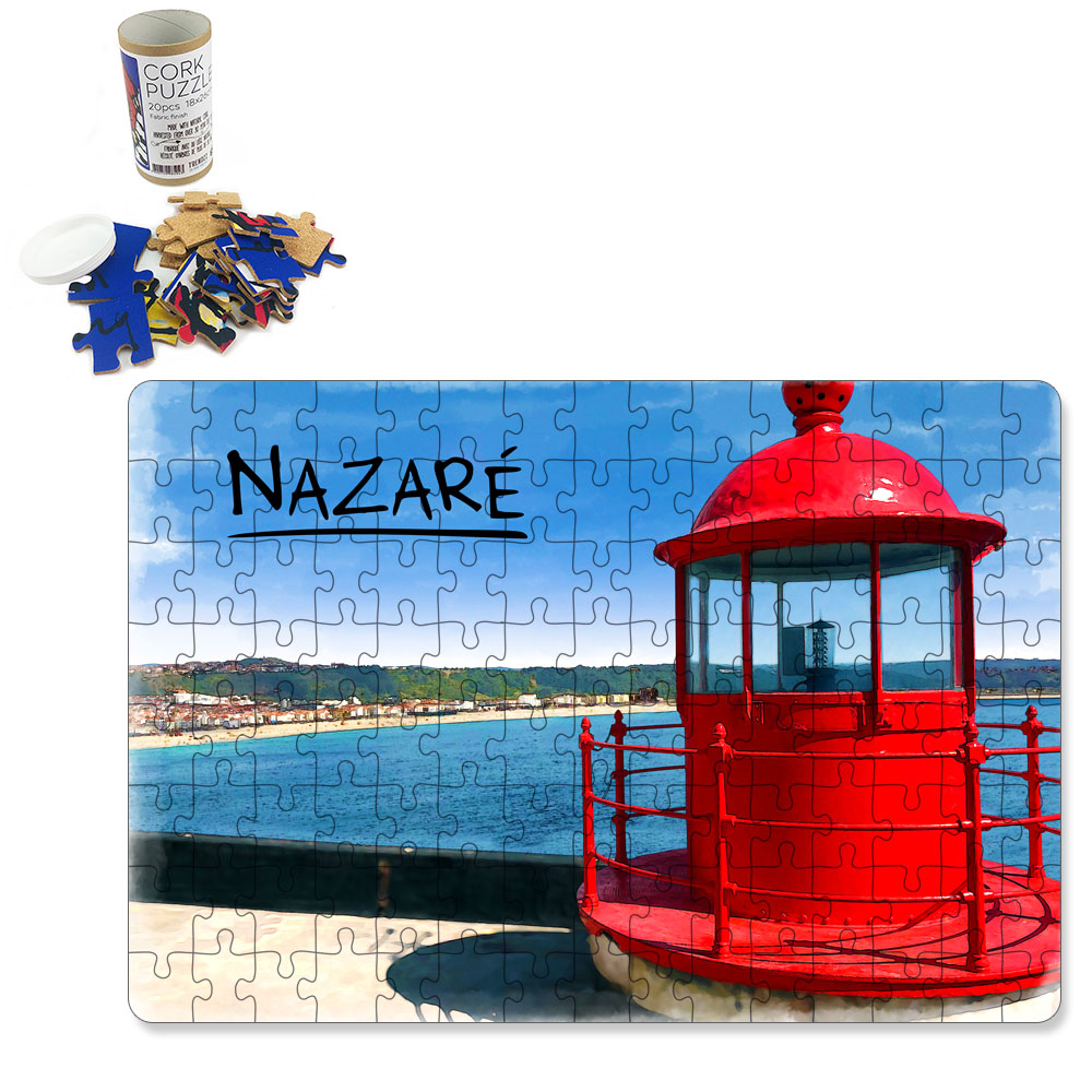 Puzzle with tube box