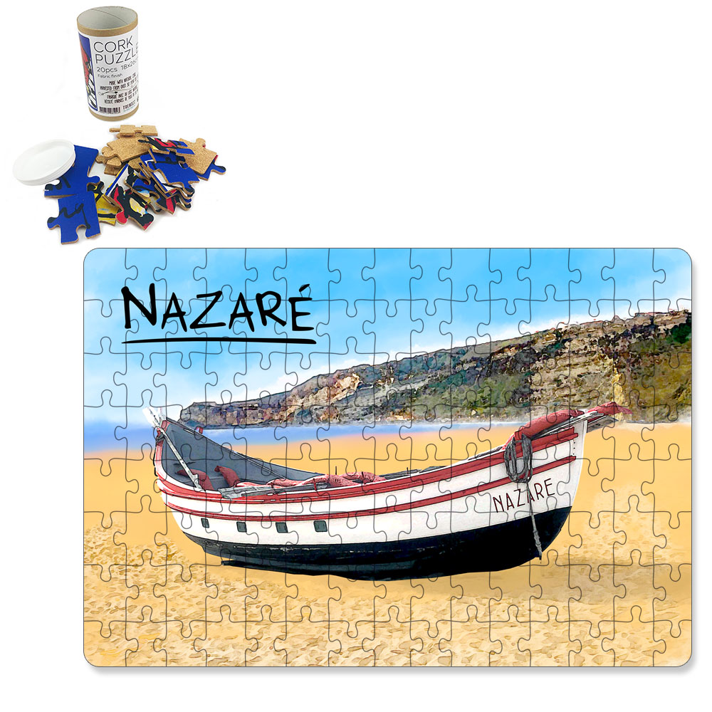 Puzzle with tube box