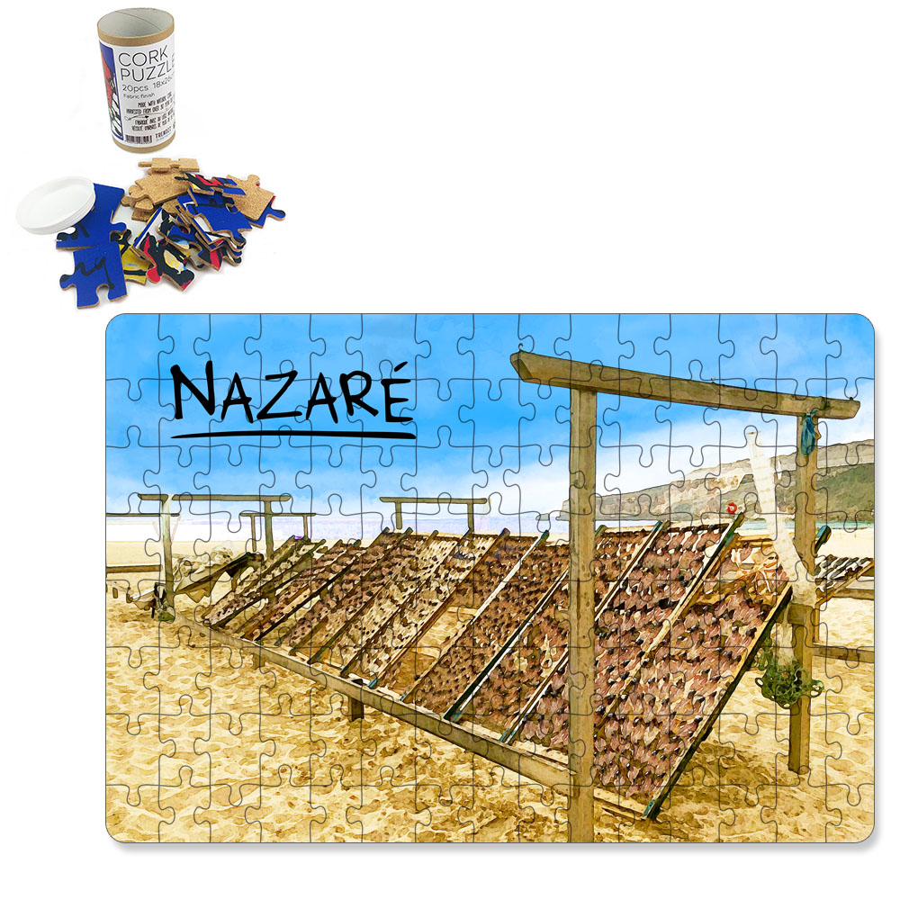 Puzzle with tube box