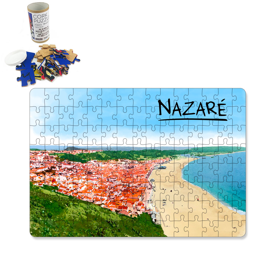 Puzzle with tube box