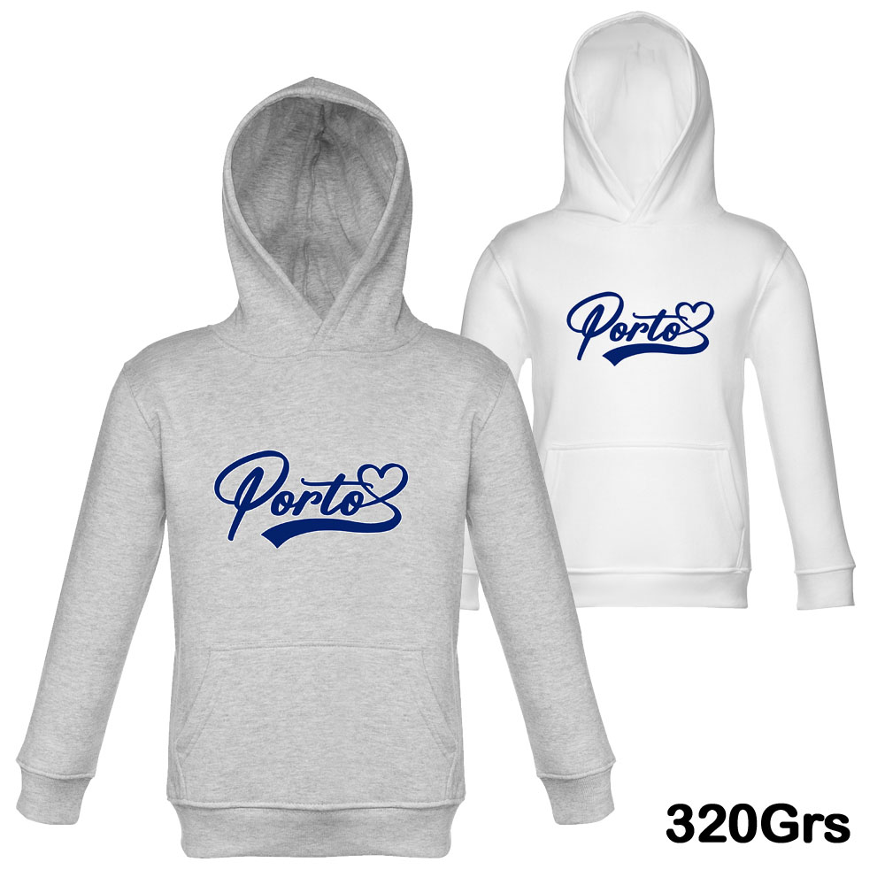 Kid sweatshirt with hood